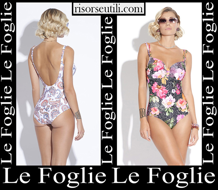 New arrivals Le Foglie swimsuits 2023 women's swimwear