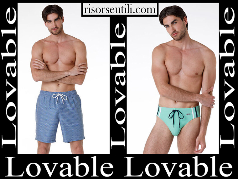 New arrivals Lovable swimwear 2023 men's beachwear