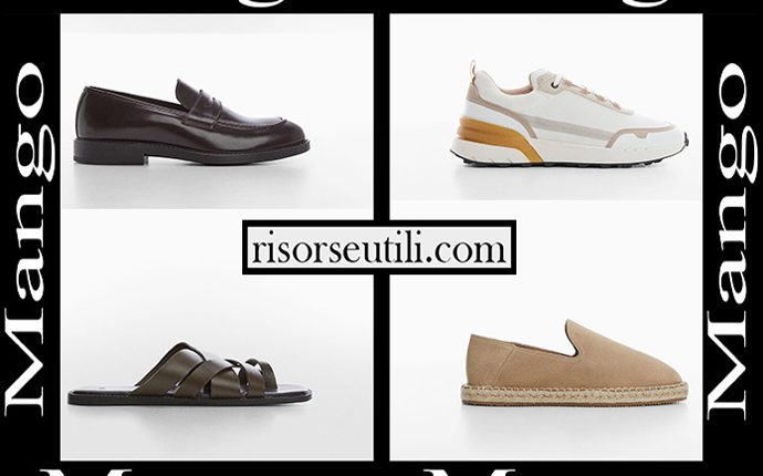 New arrivals Mango shoes 2023 men’s footwear