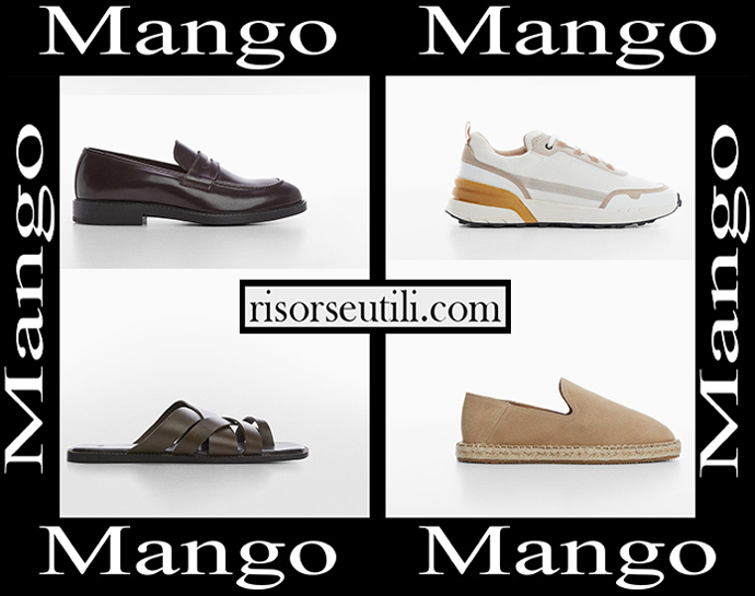 New arrivals Mango shoes 2023 men's footwear