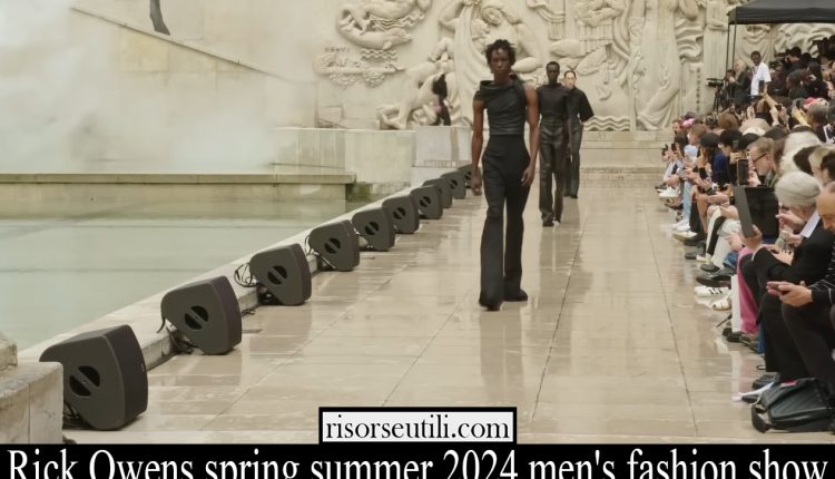 Rick Owens spring summer 2024 men’s fashion show