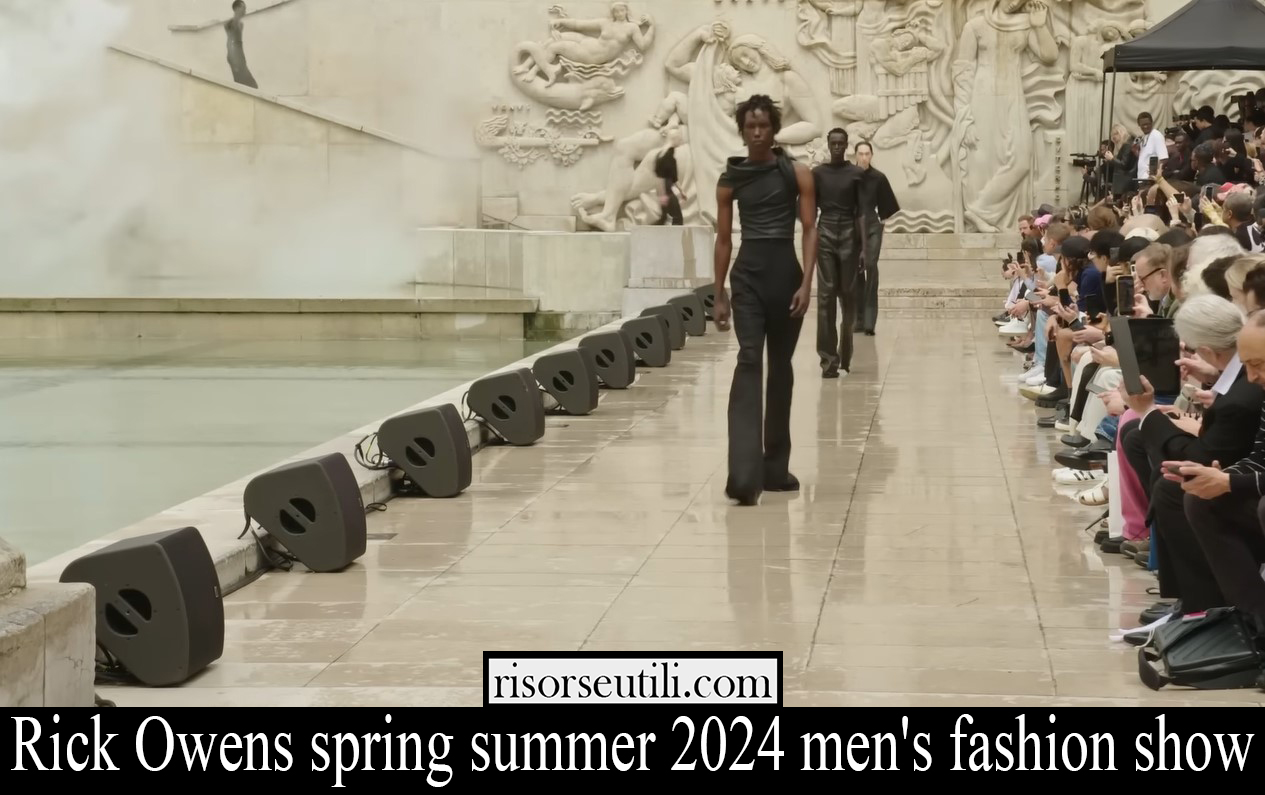 Rick Owens spring summer 2024 men's fashion show