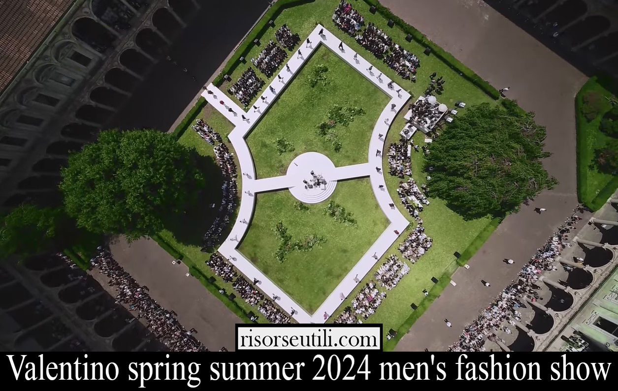 Valentino spring summer 2024 men's fashion show