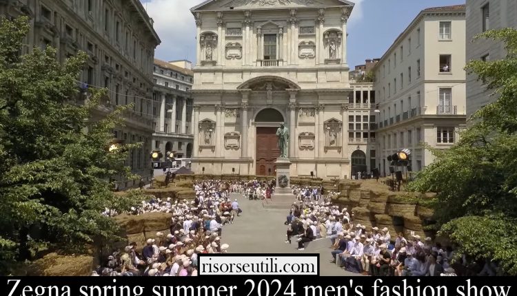 Zegna spring summer 2024 men’s fashion show