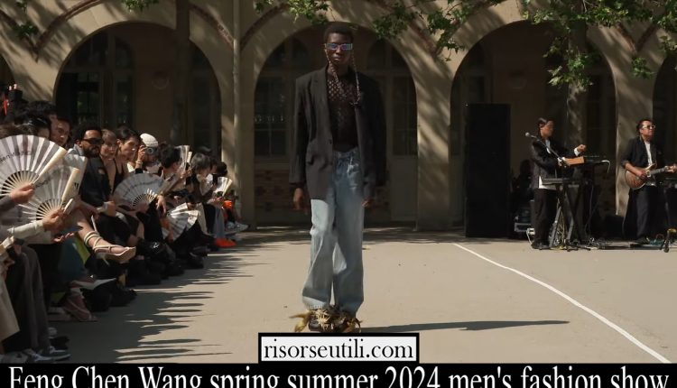 Feng Chen Wang spring summer 2024 men’s fashion show