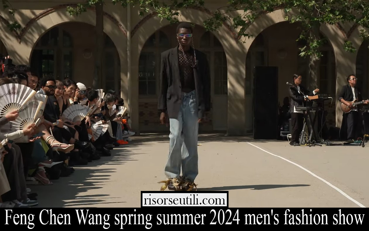 Feng Chen Wang spring summer 2024 men's fashion show
