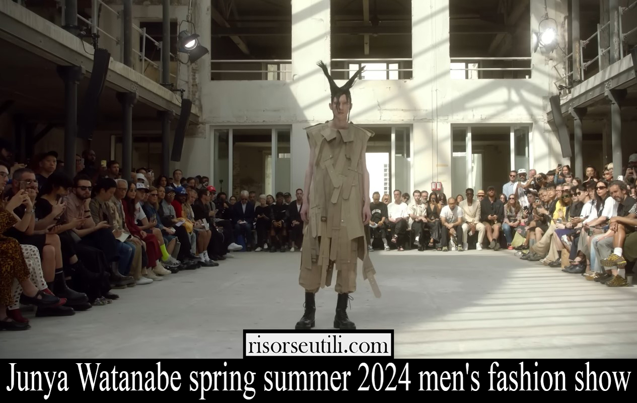 Junya Watanabe spring summer 2024 men's fashion show