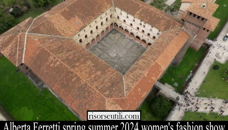 Alberta Ferretti spring summer 2024 women’s fashion show
