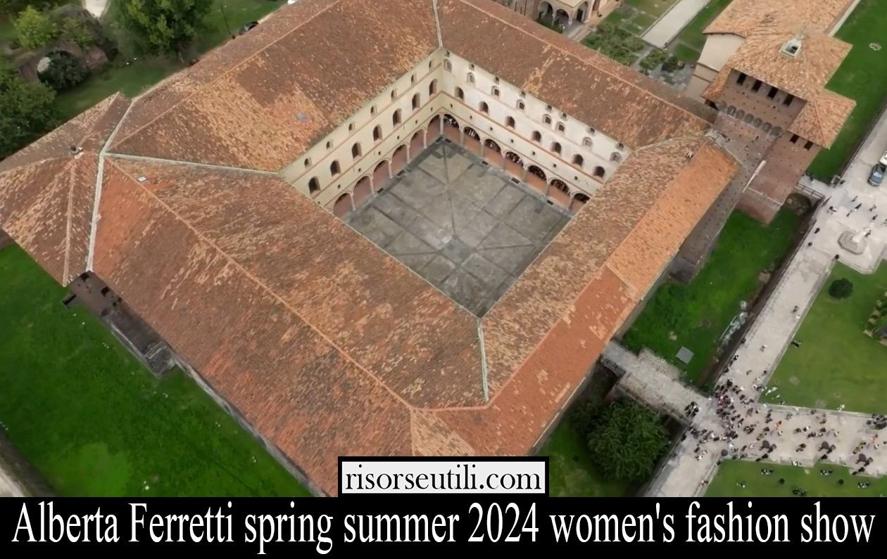 Alberta Ferretti spring summer 2024 women's fashion show