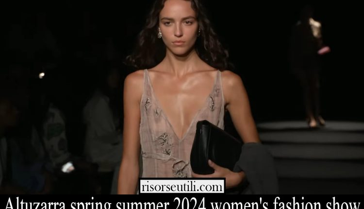 Altuzarra spring summer 2024 women’s fashion show