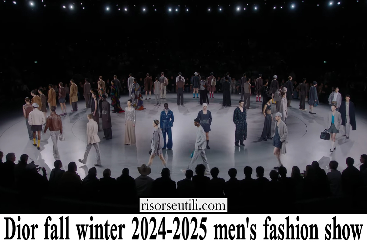 Dior fall winter 2024 2025 men's fashion show