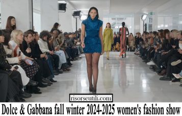 Dolce Gabbana fall winter 2024-2025 women’s fashion show