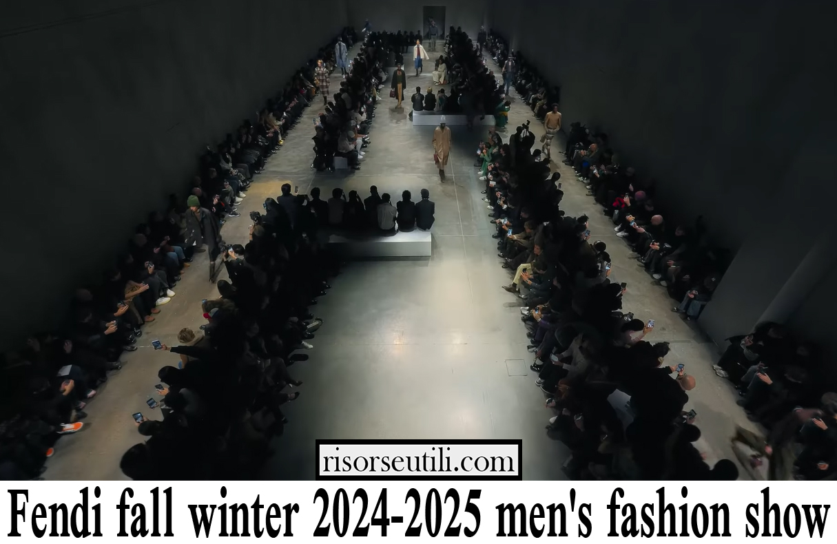 Fendi fall winter 2024 2025 men's fashion show