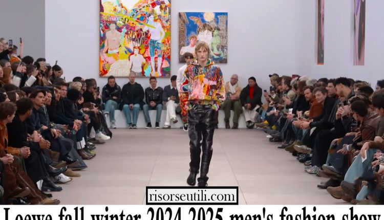 Loewe fall winter 2024 2025 men’s fashion show