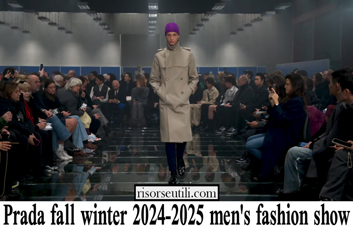 Prada fall winter 2024 2025 men's fashion show