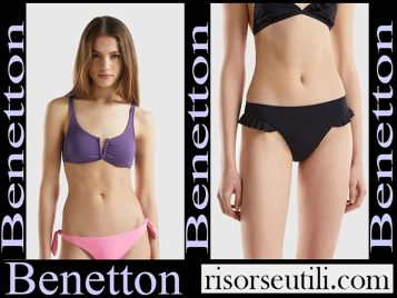 New arrivals Benetton bikinis 2024 women’s swimwear