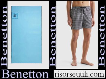 New arrivals Benetton swimwear 2024 men’s beachwear