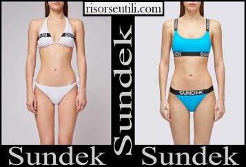 New arrivals Sundek bikinis 2024 women’s swimwear