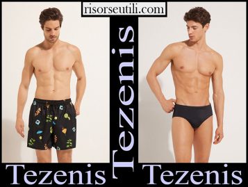 New arrivals Tezenis swimwear 2024 men’s beachwear