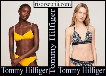 New arrivals Tommy Hilfiger bikinis 2024 women’s swimwear