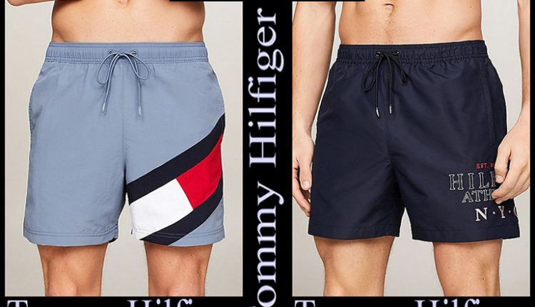 New arrivals Tommy Hilfiger swimwear 2024 men’s beachwear