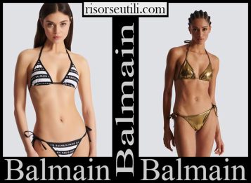 New arrivals Balmain bikinis 2024 women’s swimwear
