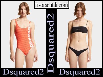 New arrivals Dsquared2 swimwear 2024 women’s beachwear
